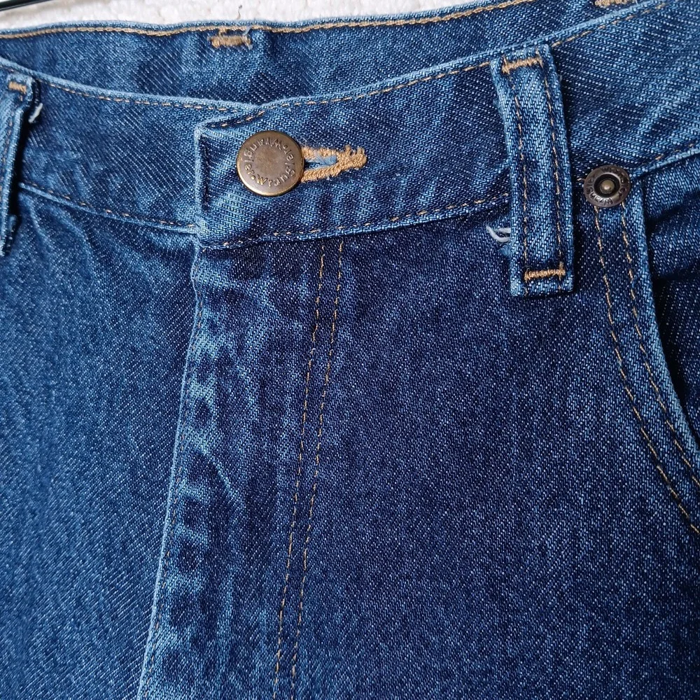 Wrangler Pro Rodeo Jeans Mens 36x32 Blue Denim Rugged‎ Straight Workwear